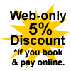 Web-only Discount. No Hidden Fees. On-Time Guarantee.